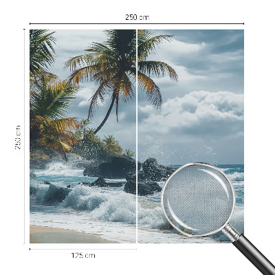 Tapeta fotograficzna z motywem egzotycznej plaży
