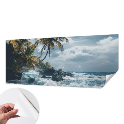 Tapeta fotograficzna z motywem egzotycznej plaży