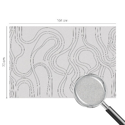 Tapeta fotograficzna samoprzylepna z motywem linii organicznych