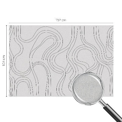 Tapeta fotograficzna samoprzylepna z motywem linii organicznych