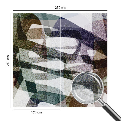 Fototapeta samoprzylepna do sypialni z motywem kolorowych łuków