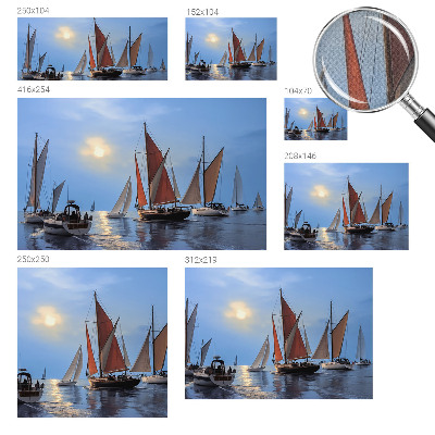 Dekoracyjna fototapeta na ścianę z motywem żeglarskiej przygody