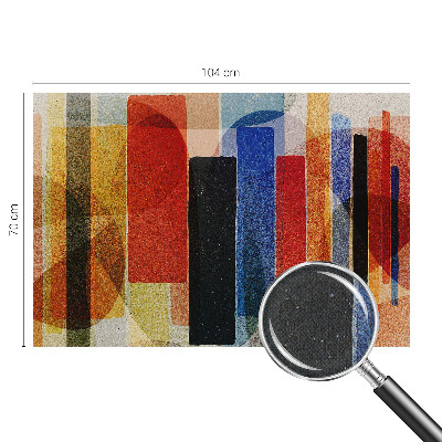 Dekoracyjna fototapeta na ścianę z geometrycznymi formami