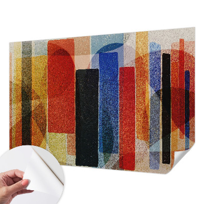 Dekoracyjna fototapeta na ścianę z geometrycznymi formami