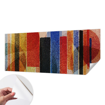 Dekoracyjna fototapeta na ścianę z geometrycznymi formami