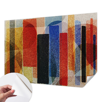 Dekoracyjna fototapeta na ścianę z geometrycznymi formami