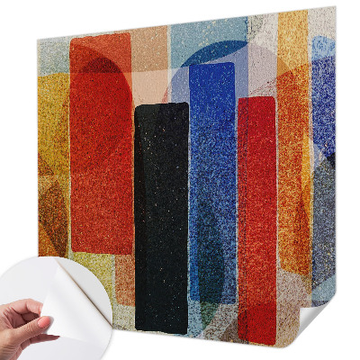 Dekoracyjna fototapeta na ścianę z geometrycznymi formami