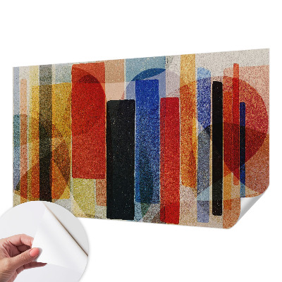 Dekoracyjna fototapeta na ścianę z geometrycznymi formami