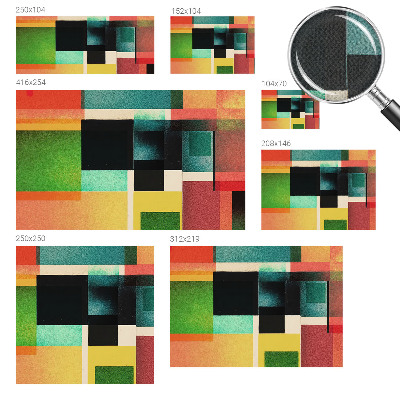 Fototapeta na ścianę z geometryczną abstrakcją