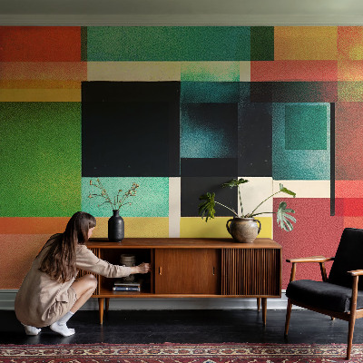 Fototapeta na ścianę z geometryczną abstrakcją