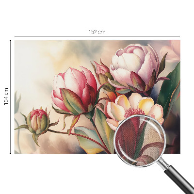 Dekoracyjna fototapeta na ścianę z motywem bukietu kwiatów