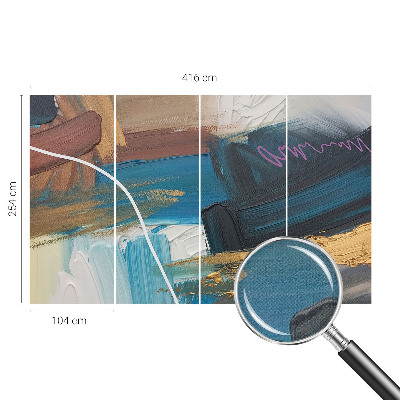 Tapeta fotograficzna z abstrakcyjnym wzorem