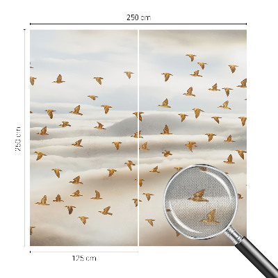 Fototapeta samoprzylepna z nadrukiem z motywem ptaków w locie