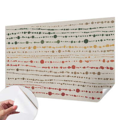 Fototapeta na ścianę Barwne kropki