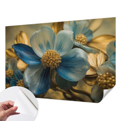 Nowoczesna fototapeta do salonu Kwiatowa kompozycja