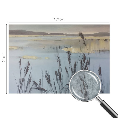 Tapeta fotograficzna samoprzylepna z motywem spokojnego jeziora