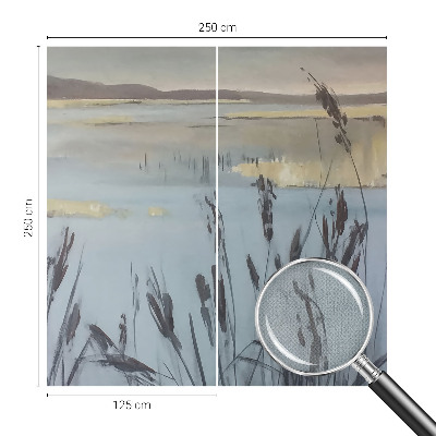 Tapeta fotograficzna samoprzylepna z motywem spokojnego jeziora