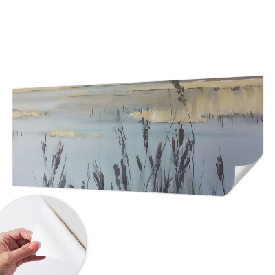 Tapeta fotograficzna samoprzylepna z motywem spokojnego jeziora