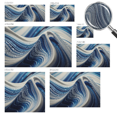 Fototapeta samoprzylepna do sypialni z motywem harmonijnej abstrakcji