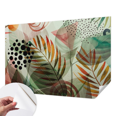 Fototapeta na ścianę Abstrakcyjne liście