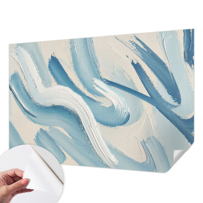 Dekoracyjna fototapeta na ścianę Abstrakcyjne pociągnięcia