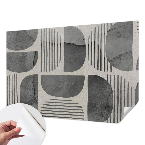 Fototapeta na ścianę z motywem kształtów geometrycznych