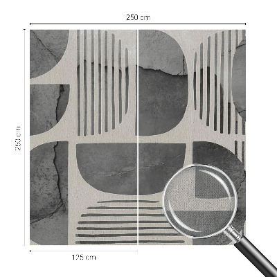 Fototapeta na ścianę z motywem kształtów geometrycznych
