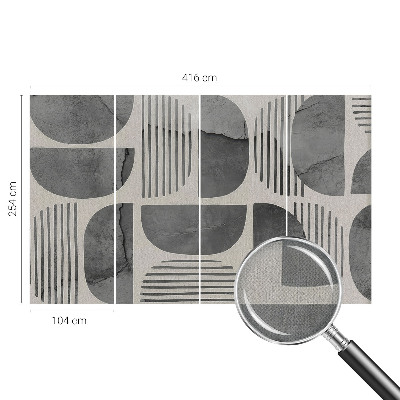 Fototapeta na ścianę z motywem kształtów geometrycznych