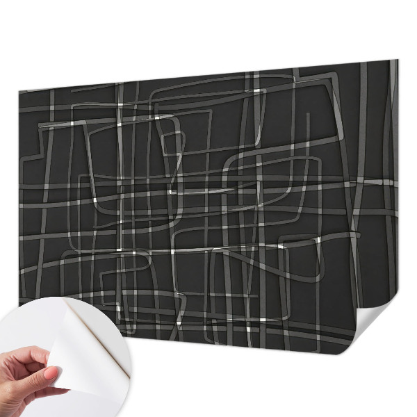 Tapeta fotograficzna z abstrakcyjnymi liniami