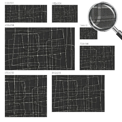 Tapeta fotograficzna z abstrakcyjnymi liniami
