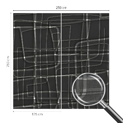 Tapeta fotograficzna z abstrakcyjnymi liniami