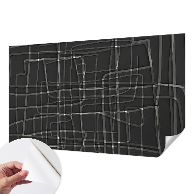 Tapeta fotograficzna z abstrakcyjnymi liniami
