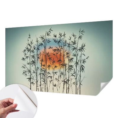Tapeta fotograficzna samoprzylepna z motywem harmonijnego zachodu