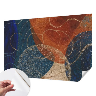 Fototapeta na ścianę z motywem kolorowych form