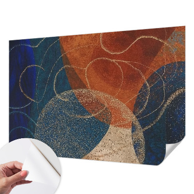 Fototapeta na ścianę z motywem kolorowych form