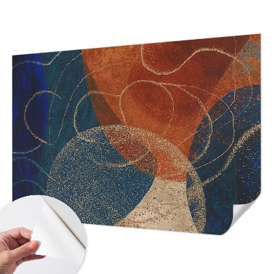 Fototapeta na ścianę z motywem kolorowych form