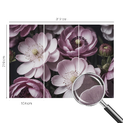 Fototapeta samoprzylepna z nadrukiem z motywem kwiatowym w eleganckim stylu