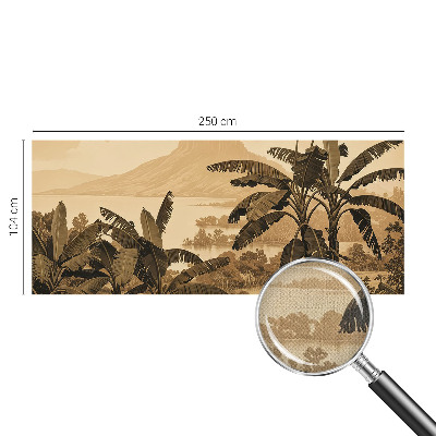 Fototapeta na ścianę z tropikalną panoramą
