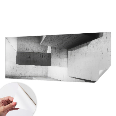 Fototapeta samoprzylepna z nadrukiem z motywem geometrycznych rzeźb