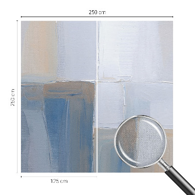 Fototapeta samoprzylepna z nadrukiem o motywie harmonijnej abstrakcji
