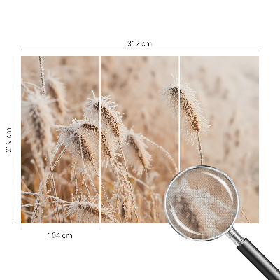 Fototapeta samoprzylepna do sypialni z motywem zimowego pejzażu