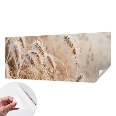 Fototapeta samoprzylepna do sypialni z motywem zimowego pejzażu