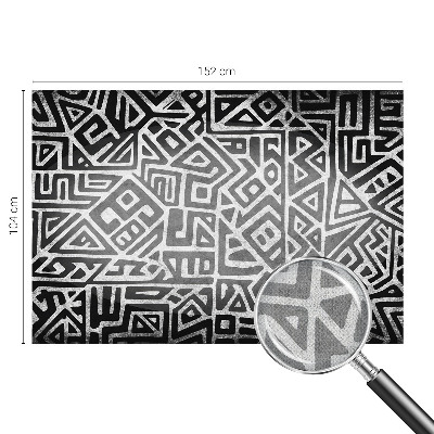 Tapeta fotograficzna samoprzylepna z geometrycznym labiryntem