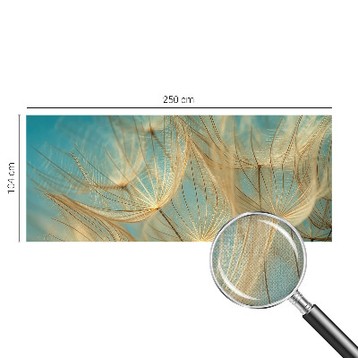 Fototapeta samoprzylepna z nadrukiem z motywem dmuchawców o eterycznym charakterze