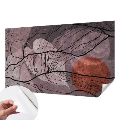 Fototapeta samoprzylepna z nadrukiem z motywem energetycznej abstrakcji