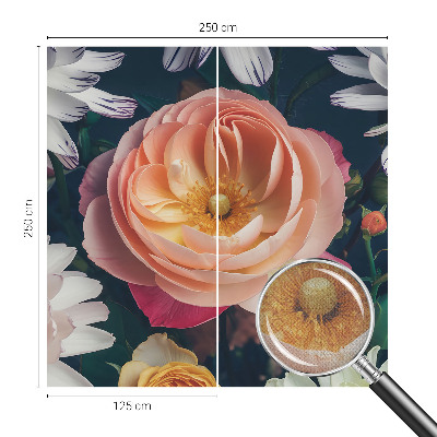 Fototapeta na ścianę z motywem kwiatowej harmonii