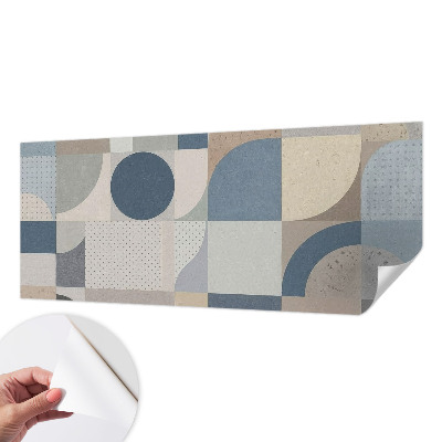 Tapeta fotograficzna z geometrycznym wzorem mozaiki