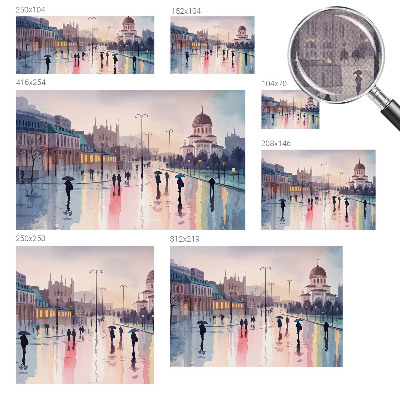 Fototapeta samoprzylepna z nadrukiem z motywem 