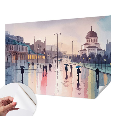 Fototapeta samoprzylepna z nadrukiem z motywem 