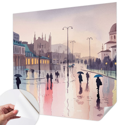Fototapeta samoprzylepna z nadrukiem z motywem 